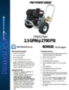 3,300 PSI @ 2.5 GPM PRESSURE WASHER WITH KOHLER ENGINE